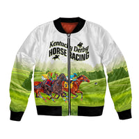 Personalised Kentucky Horse Racing Bomber Jacket 2023 Dynamic - Wonder Print Shop
