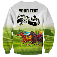 Personalised Kentucky Horse Racing Sweatshirt 2023 Dynamic - Wonder Print Shop