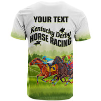 Personalised Kentucky Horse Racing T Shirt 2023 Dynamic - Wonder Print Shop