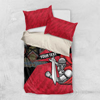 Custom Trinidad and Tobago Cricket Knight Riders Bedding Set Go Trinbago
