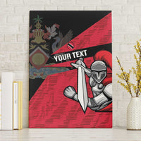 Custom Trinidad and Tobago Cricket Knight Riders Canvas Wall Art Go Trinbago