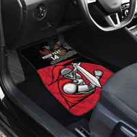 Custom Trinidad and Tobago Cricket Knight Riders Car Mats Go Trinbago