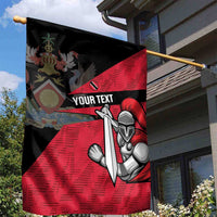 Custom Trinidad and Tobago Cricket Knight Riders Garden Flag Go Trinbago