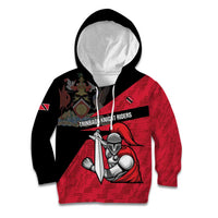 Custom Trinidad and Tobago Cricket Knight Riders Kid Hoodie Go Trinbago
