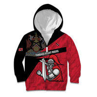 Custom Trinidad and Tobago Cricket Knight Riders Kid Hoodie Go Trinbago
