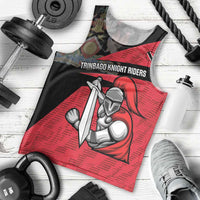 Custom Trinidad and Tobago Cricket Knight Riders Men Tank Top Go Trinbago