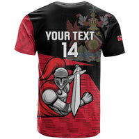 Custom Trinidad and Tobago Cricket Knight Riders T Shirt Go Trinbago