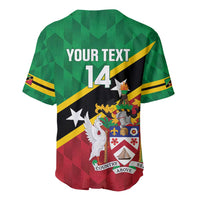 Custom Saint Kitts and Nevis Cricket Baseball Jersey Go Champions Patriots