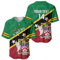 Custom Saint Kitts and Nevis Cricket Baseball Jersey Go Champions Patriots