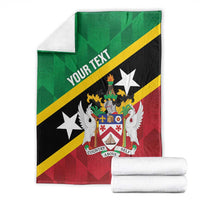 Custom Saint Kitts and Nevis Cricket Blanket Go Champions Patriots