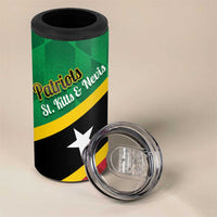 Custom Saint Kitts and Nevis Cricket 4 in 1 Can Cooler Tumbler Go Champions Patriots