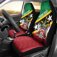 Custom Saint Kitts and Nevis Cricket Car Seat Cover Go Champions Patriots