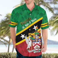 Custom Saint Kitts and Nevis Cricket Hawaiian Shirt Go Champions Patriots