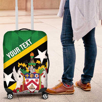 Custom Saint Kitts and Nevis Cricket Luggage Cover Go Champions Patriots