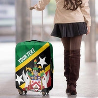 Custom Saint Kitts and Nevis Cricket Luggage Cover Go Champions Patriots