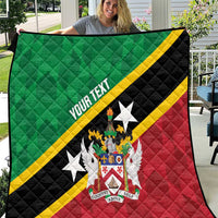 Custom Saint Kitts and Nevis Cricket Quilt Go Champions Patriots