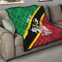 Custom Saint Kitts and Nevis Cricket Quilt Go Champions Patriots