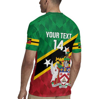 Custom Saint Kitts and Nevis Cricket Rugby Jersey Go Champions Patriots