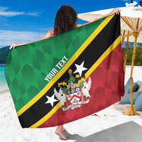 Custom Saint Kitts and Nevis Cricket Sarong Go Champions Patriots