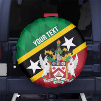 Custom Saint Kitts and Nevis Cricket Spare Tire Cover Go Champions Patriots