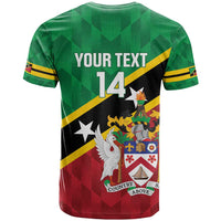 Custom Saint Kitts and Nevis Cricket T Shirt Go Champions Patriots