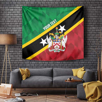 Custom Saint Kitts and Nevis Cricket Tapestry Go Champions Patriots