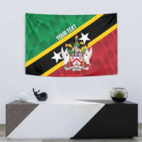 Custom Saint Kitts and Nevis Cricket Tapestry Go Champions Patriots