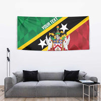 Custom Saint Kitts and Nevis Cricket Tapestry Go Champions Patriots