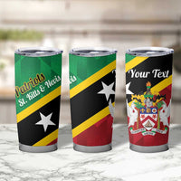 Custom Saint Kitts and Nevis Cricket Tumbler Cup Go Champions Patriots