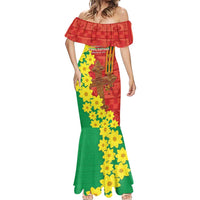 Enkutatash Ethiopia Mermaid Dress Melkam Addis Amet Adey Abeba Flower - Wonder Print Shop