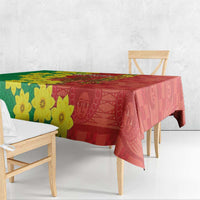 Enkutatash Ethiopia Tablecloth Melkam Addis Amet Adey Abeba Flower - Wonder Print Shop