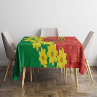 Enkutatash Ethiopia Tablecloth Melkam Addis Amet Adey Abeba Flower - Wonder Print Shop
