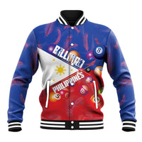Personalised Philippines Billiards Baseball Jacket Cue With Balls Flag Style - Wonder Print Shop