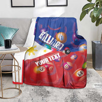 Personalised Philippines Billiards Blanket Cue With Balls Flag Style - Wonder Print Shop