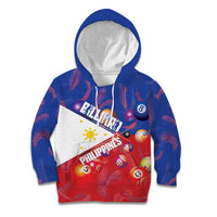 Personalised Philippines Billiards Kid Hoodie Cue With Balls Flag Style - Wonder Print Shop