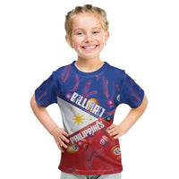 Personalised Philippines Billiards Kid T Shirt Cue With Balls Flag Style - Wonder Print Shop