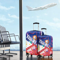 Personalised Philippines Billiards Luggage Cover Cue With Balls Flag Style - Wonder Print Shop