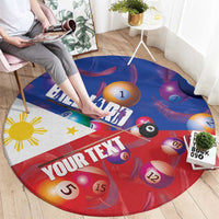 Personalised Philippines Billiards Round Carpet Cue With Balls Flag Style - Wonder Print Shop