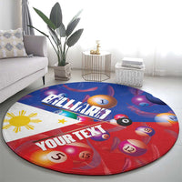 Personalised Philippines Billiards Round Carpet Cue With Balls Flag Style - Wonder Print Shop