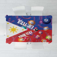 Personalised Philippines Billiards Tablecloth Cue With Balls Flag Style - Wonder Print Shop