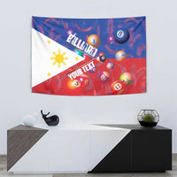 Personalised Philippines Billiards Tapestry Cue With Balls Flag Style - Wonder Print Shop