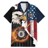 Personalized United States Billiards Family Matching Mermaid Dress and Hawaiian Shirt Eagle On Fire 8 Ball - Wonder Print Shop