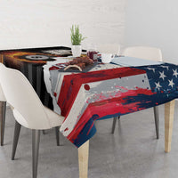 Personalized United States Billiards Tablecloth Eagle On Fire 8 Ball - Wonder Print Shop