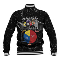 Why I Lose At Billiards Baseball Jacket Funny Grunge Style - Wonder Print Shop