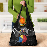 Why I Lose At Billiards Grocery Bag Funny Grunge Style - Wonder Print Shop