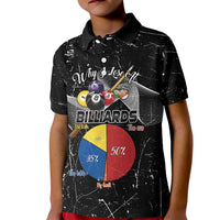 Why I Lose At Billiards Kid Polo Shirt Funny Grunge Style - Wonder Print Shop
