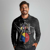 Why I Lose At Billiards Long Sleeve Polo Shirt Funny Grunge Style - Wonder Print Shop