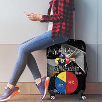Why I Lose At Billiards Luggage Cover Funny Grunge Style - Wonder Print Shop