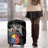 Why I Lose At Billiards Luggage Cover Funny Grunge Style - Wonder Print Shop