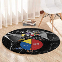 Why I Lose At Billiards Round Carpet Funny Grunge Style - Wonder Print Shop